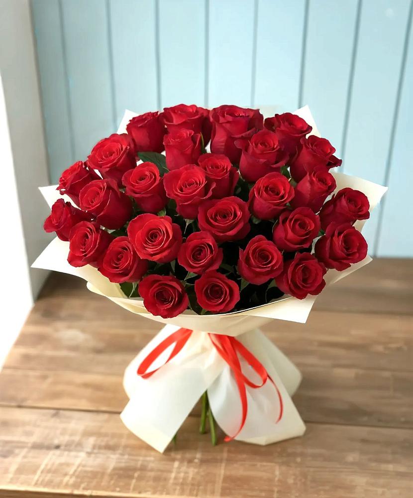 Букет 29 Красных роз в Сергиевское