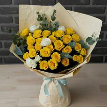 Букет цветов из:  Розы в Сергиевское