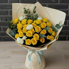 Букет цветов из:  Розы в Сергиевское