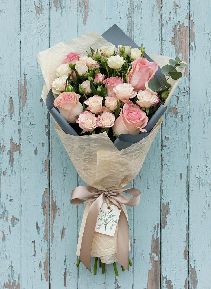 Букет цветов из: Розы в Сергиевское