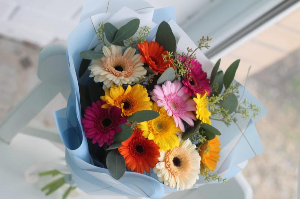 Букет цветов из: Герберы в Сергиевское