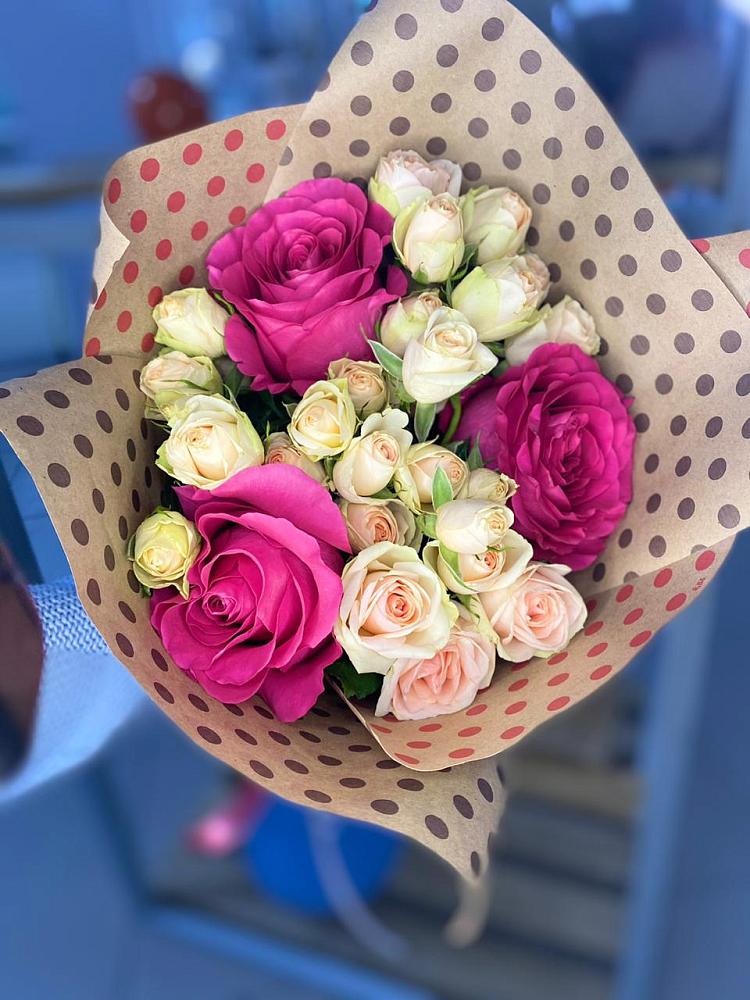 Букет цветов из: Розы в Сергиевское