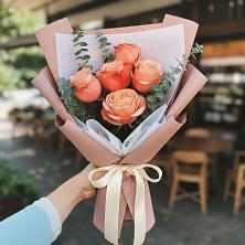 Букет цветов из:  Розы в Сергиевское