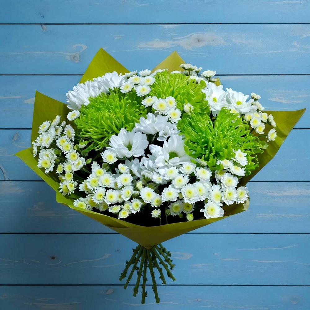 Букет цветов из: Хризантемы в Сергиевское