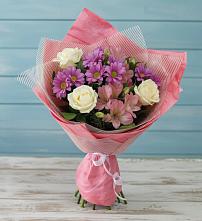 Букет цветов из:  Герберы в Сергиевское