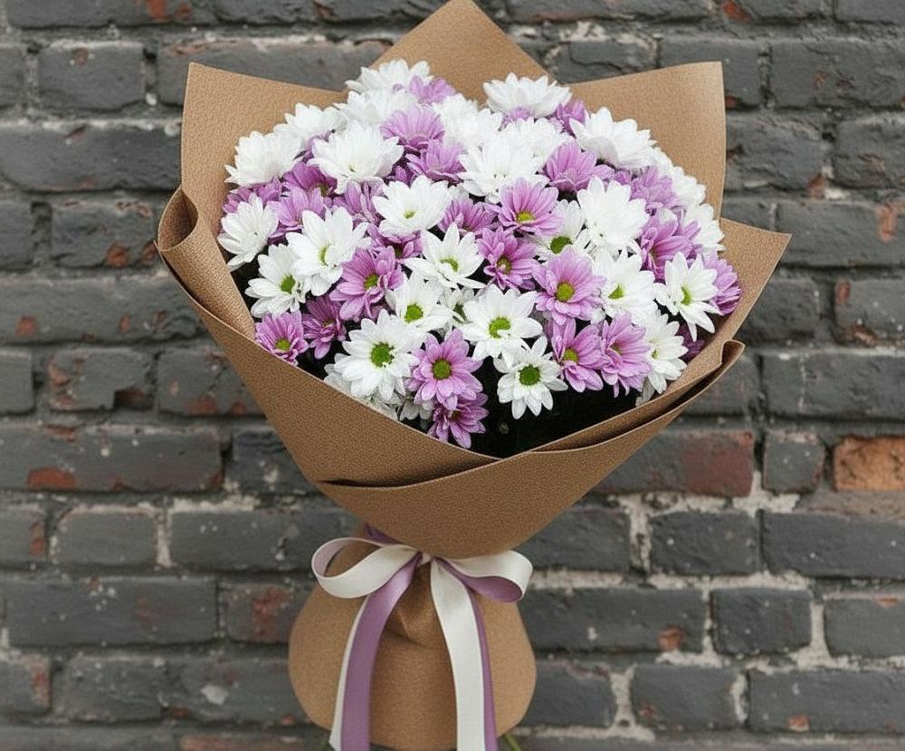 Букет цветов из: Хризантемы в Сергиевское
