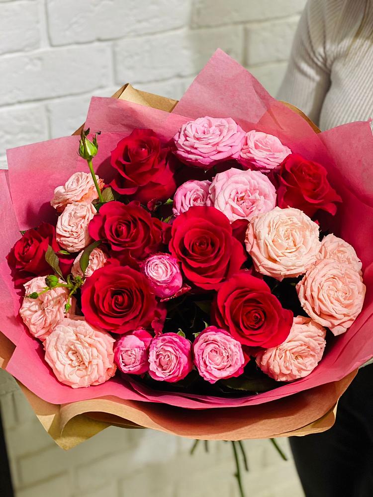 Букет цветов из: Розы в Сергиевское