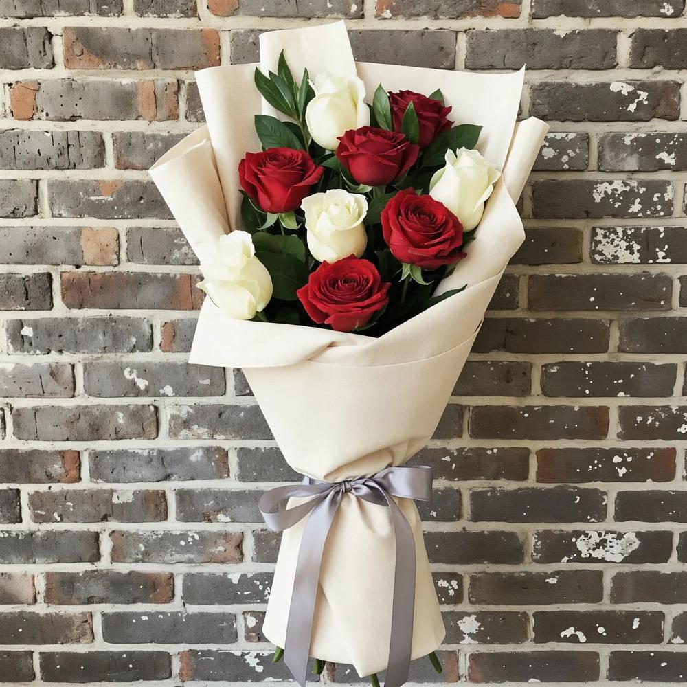 Букет цветов из: Розы в Сергиевское