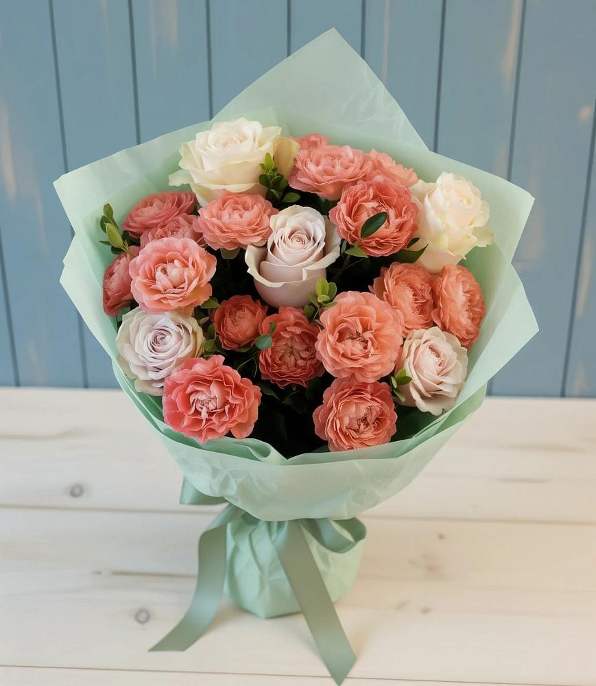 Букет цветов из: Розы в Сергиевское