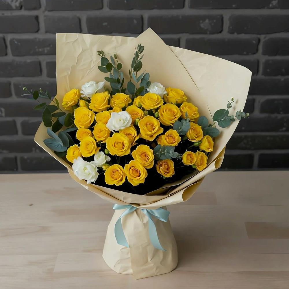 Букет цветов из: Розы в Сергиевское