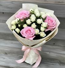 Букет цветов из:  Розы в Сергиевское
