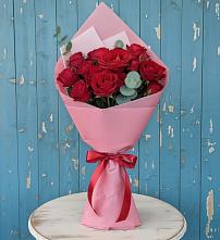Букет цветов из:  Розы в Сергиевское