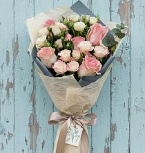 Букет цветов из:  Розы в Сергиевское