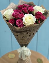 Букет цветов из:  Розы в Сергиевское