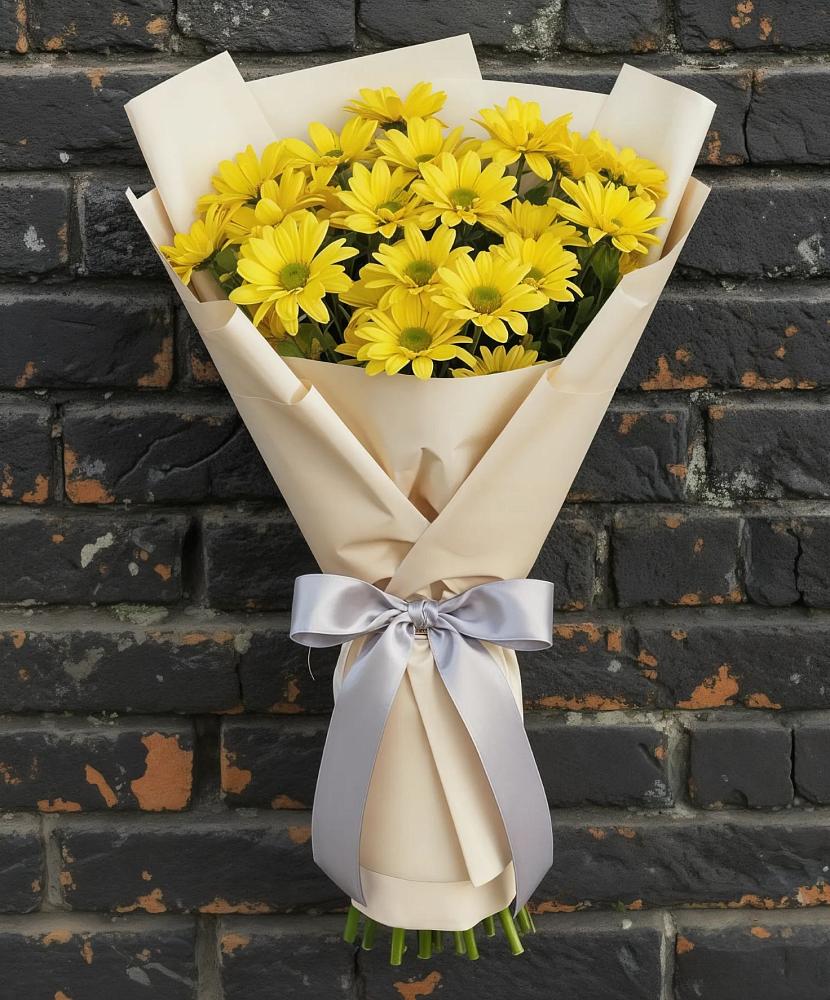 Букет цветов из: Хризантемы в Сергиевское