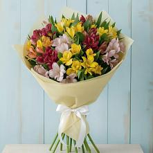 Букет цветов из:  Альстромерии в Сергиевское