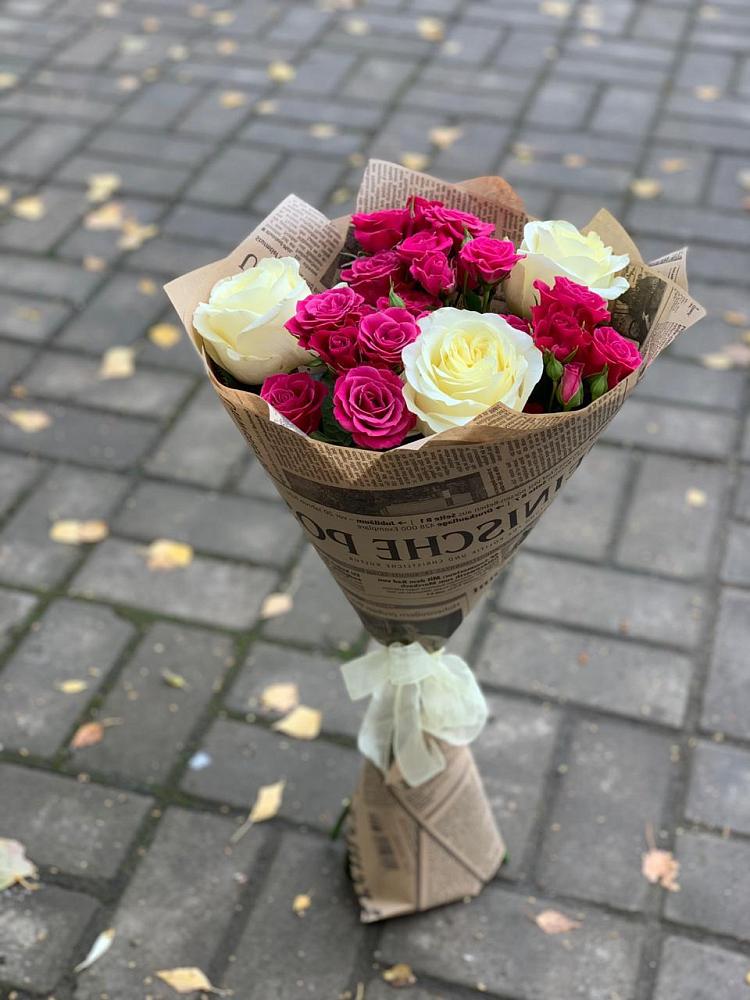 Букет цветов из: Розы в Сергиевское