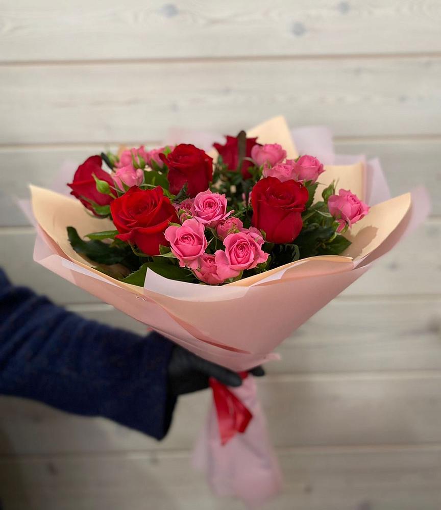 Букет цветов из: Розы в Сергиевское
