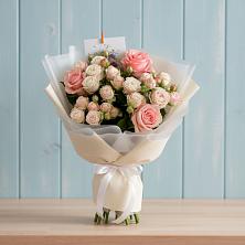 Букет цветов из:  Розы в Сергиевское